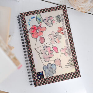 "Happy Flowers and You" Keik's Collection. Spiral notebook