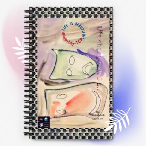 "Life Changes in 5s" Keik's Collection. Spiral notebook